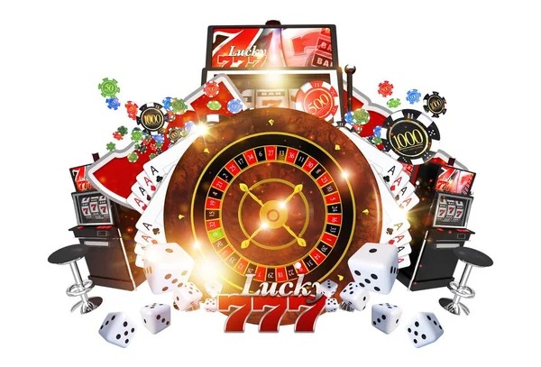 Live roulette table with spinning wheel
